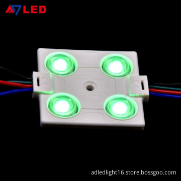 Adled Light square 4leds rgb 5050 smd led module ip67 waterproof for advertising sign
